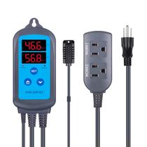 Controlador de umidade Inkbird IHC-200 Wi-Fi Dual Outlet 10A