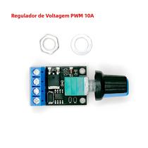 Controlador De Velocidade De Motor DC PWM 12V 5V 10A, Regulador De Tensão, Dimmer LED, Governador De