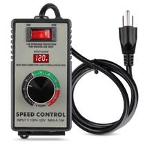 Controlador de velocidade do motor AC ReeMoo 100-120V 15A com display LED