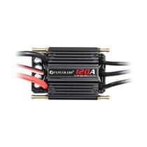 Controlador De Velocidade ESC Sem Escova De Alta Corrente 2-6S Lipo BEC 5.5V/5A Para Barco RC Modelo