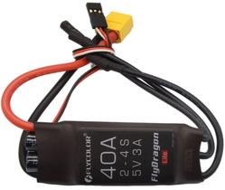 Controlador de velocidade FLYCOLOR 40A ESC 2-4S com 5V 3A BEC para RC