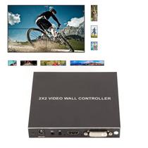 Controlador de vídeo de parede Yoidesu 2x2 HDMI Ultra HD de 4 canais