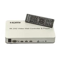 Controlador De Vídeo Wall 2X2, Com Usb - Hdmi - 4K