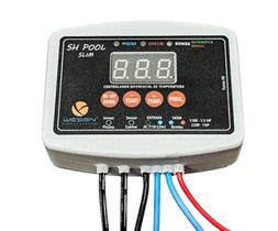 CONTROLADOR DIFERENCIAL DE TEMPERATURA SHPOOL SLIM - Automatização de Aquecimento Solar CONTROLADOR DIFERENCIAL DE TEMPERATURA SHPOOL SLIM - Automatização de Aquecimento Solar