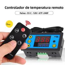 Controlador Digital De Temperatura 12V Com Controle Remoto E Sensor NTC Para Freezer ZFX-W1608 Controlador Digital De Temperatura 12V Com Controle Remoto E Sensor NTC Para Freezer ZFX-W1608