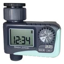 Controlador Digital Irrigação BrisaJardim TIE11 com Programação Automática, Ideal Para Jardins, Hortas, Vasos e Sistemas Domésticos