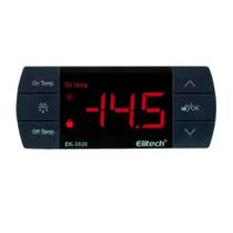 Controlador Digital Temperatura Cinza EK-3020 220V