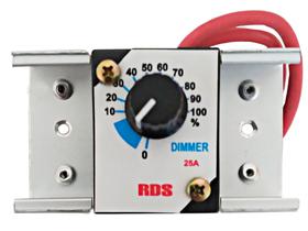 Controlador dimer 25a 4000w regulador variador voltagem dimmer