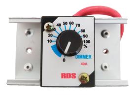 Controlador Dimer Regulador 25a 4000w bivolt 110/220v Dimmer Variador