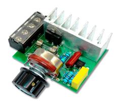 Controlador dimmer 25a 4000w bivolt regulador variador voltagem potência