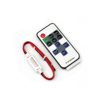 Controlador Dimmer com Controle Remoto Fita Led Single Color Controlador Dimmer com Controle Remoto Fita Led Single Color