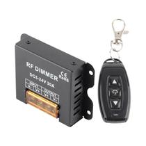 Controlador Dimmer LED De Cor Única Com Controle Remoto RF 3 Teclas Grande Potência Sem Fio