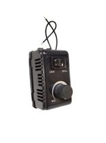 Controlador Dimmer Rotativo p Oscilante 400w Bivolt c/ Caixa Externa Preta Controlador Dimmer Rotativo p Oscilante 400w Bivolt c/ Caixa Externa Preta