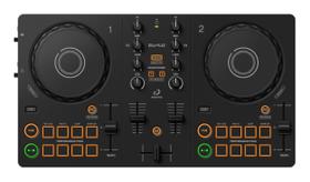 Controlador DJ AlphaTheta DDJ-FLX2 portátil USB de 2 canais