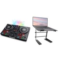 Controlador DJ Numark Party Mix II com Suporte Portátil para Notebook Pyle