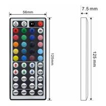 Controlador e Controle 44 Teclas Para Fita Led Rgb 5050 E 3528