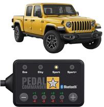Controlador Eletrônico PEDAL COMMANDER Jeep Gladiator JT Controlador Eletrônico PEDAL COMMANDER Jeep Gladiator JT