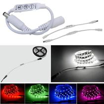 Controlador Fita Led Luz Alta Baixa Strobo Pisca E Parada Mini Dimmer Universal Tb1032 Controlador Fita Led Luz Alta Baixa Strobo Pisca E Parada Mini Dimmer Universal Tb1032