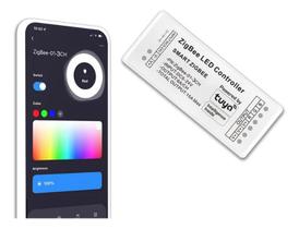Controlador Fita Led Zigbee 4 Vias Rgb Controlador Fita Led Zigbee 4 Vias Rgb