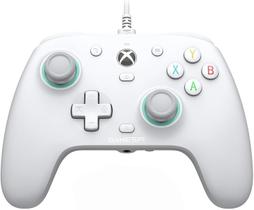 Controlador GameSir G7 SE Plus and Play com joysticks/gatilho Hall Effect, gamepad antiderrapante com fio para Xbox Series XS, Xbox One e Windows 10/11, conector de áudio de 3,5 mm - branco