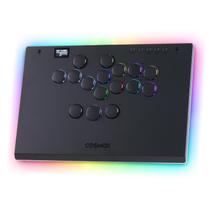 Controlador Haute42 Leverless para jogos de arcade: modelo M Ultra Large e Slim em liga de alumínio - Interruptores de baixo perfil de cristal de 16 teclas - Controlador RGB personalizado e luz de fundo ambiente sem alavanca para PC/PS4/PS3/Switch/Xbox Controlador Haute42 Leverless para jogos de arcade: modelo M Ultra Large e Slim em liga de alumínio - Interruptores de baixo perfil de cristal de 16 teclas - Controlador RGB personalizado e luz de fundo ambiente sem alavanca para PC/PS4/PS3/Switch/Xbox