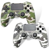 Controlador inalámbrico YsoKK para PlayStation 4/Slim/Pro (Paquete de 2)