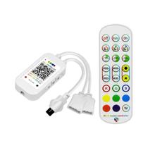 Controlador LED RGB Bluetooth DC12V 24V 1 Para 1 1 Para 2 Com Controle Remoto Para Fita De Luz RGB Controlador LED RGB Bluetooth DC12V 24V 1 Para 1 1 Para 2 Com Controle Remoto Para Fita De Luz RGB