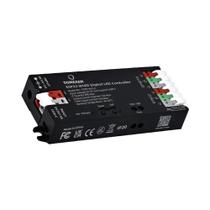 Controlador LED RGB ESP32 USB-C WLED IC Digital DIY APP Fusível 16A HA MQTT Alexa WS2811 12 12B 14