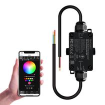 Controlador LED RGBW ESP32 à Prova dÁgua WeGoIOT com Microfone