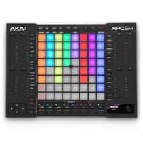 Controlador MIDI Akai Professional APC64 com 8 tiras de toque