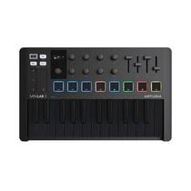 Controlador Midi Arturia MiniLab 3 25 Slim-Key USB-C - Preto