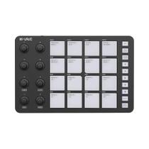 Controlador MIDI Compacto Sem Fio De 16 Pads M-VAVE SMC-PAD LaunchPad Para Iniciantes E