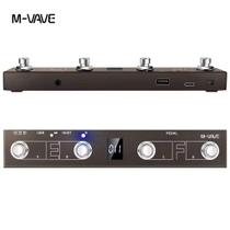 Controlador Midi De Pedal Sem Fio Mvave Chocolate Plus
