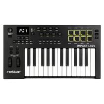 Controlador MIDI Nektar Impact LX25 mk3 25 Teclas Controlador MIDI Nektar Impact LX25 mk3 25 Teclas