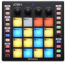 Controlador Midi Pad PreSonus ATOM com Studio One e Ableton