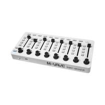 Controlador MIDI Sem Fio M-Wave - Console de Mixagem com Conexão USB e Bluetooth