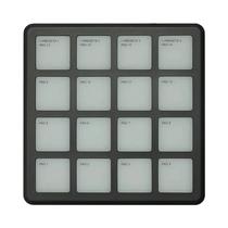 Controlador MIDI Sem Fio Portátil M-VAVE SMC PAD 16 Pads Tamanho De Bolso Teclado De Percussão USB-C