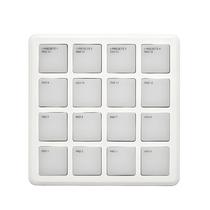 Controlador MIDI Sem Fio Portátil M-VAVE SMC PAD 16 Pads Teclado De Percussão USB-C De Bolso