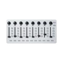 Controlador MIDI Sem Fio USB M-VAVE SMK-25 pro Com 25 Teclas, 8 Pads, 8 Botões, Retroiluminação RGB,