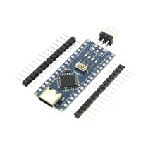 Controlador Mini Tipo-C Micro USB Nano 3.0 Com Bootloader 16Mhz ATMEGA328P/PB Para Arduino Driver Controlador Mini Tipo-C Micro USB Nano 3.0 Com Bootloader 16Mhz ATMEGA328P/PB Para Arduino Driver