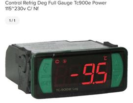 Controlador P/ Refrigeração Degelo Tc-900e Power Full Gauge 110/220 volts