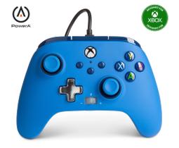 Controlador PowerA Enhanced Wired para Xbox Series XS Blue