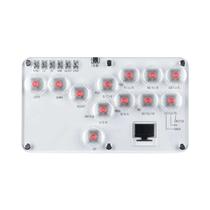 Controlador RGB Sem Alavanca Teclado Arcade Fightstick De 12 Teclas Para PS4 PS3 Switch PC Jogos