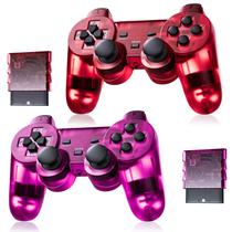 Controlador sem fio Burcica para PS2 Play 2 Dual Vibration Controlador sem fio Burcica para PS2 Play 2 Dual Vibration