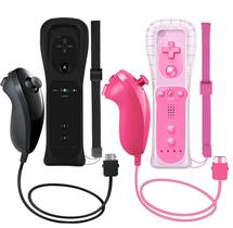 Controlador sem fio e Nunchuck para Wii/Wii U - pacote com 2