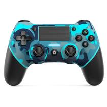 Controlador sem fio JORREP para PS4 com vibração dupla de 6 eixos