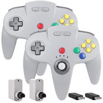 Controlador sem fio SAFFUN N64 Switch Online x2 Grey