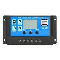 Controlador Solar 10A 12V/24V c/ Timer Programável