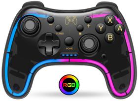 Controlador Switch Pro Gammeefy Hall Effect com RGB Lightning