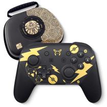 Controlador Switch Pro YKASEK Wireless com estojo de armazenamento